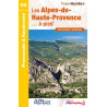 Carte randonnée LES ALPES DE HAUTE PROVENCE A PIED D004