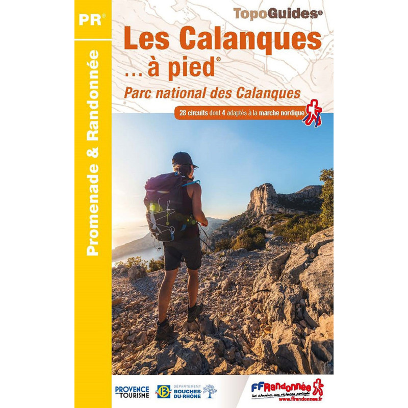 Carte randonnée LES CALANQUES A PIED P132 Carte randonnée LES CALANQUES A PIED P132