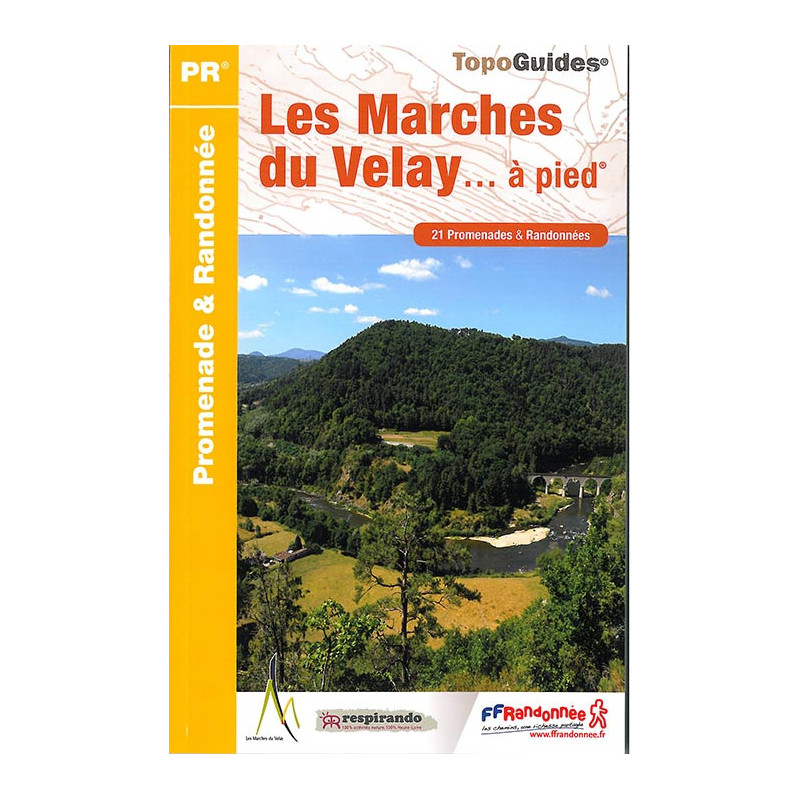 Carte randonnée LES MARCHES DU VELAY A PIED P43D Carte randonnée LES MARCHES DU VELAY A PIED P43D