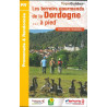Carte randonnée LES TERROIRS GOURMANDS DE LA DORDOGNE A PIED D241