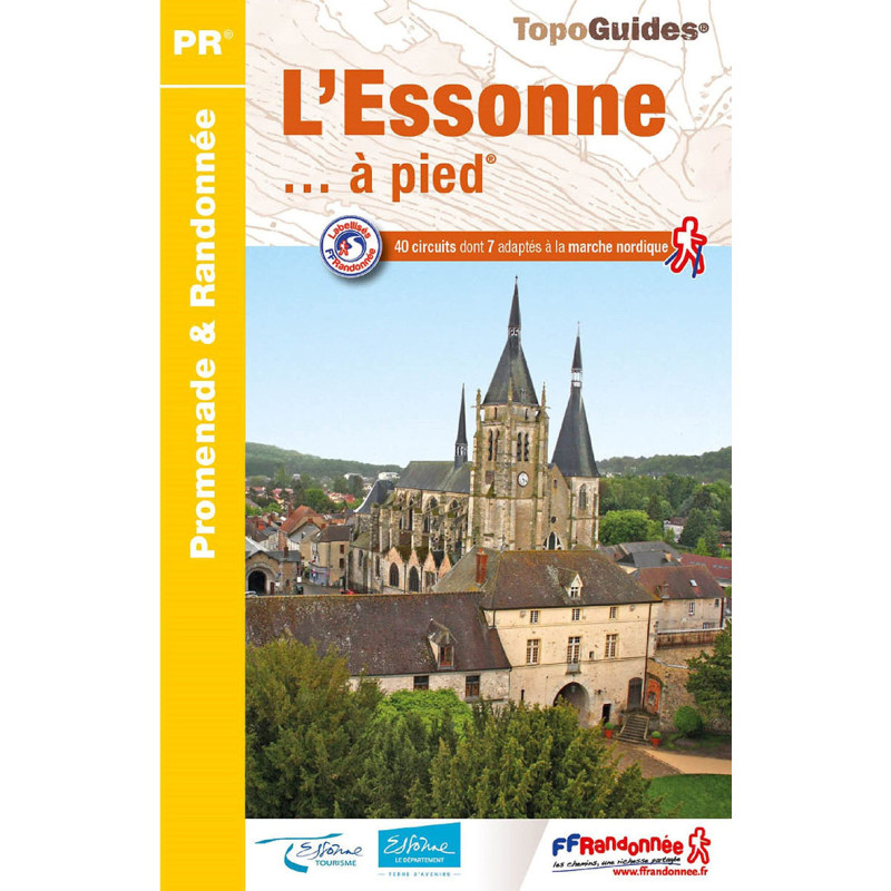 Carte randonnée L'ESSONNE A PIED D091 Carte randonnée L'ESSONNE A PIED D091
