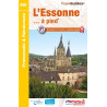 Carte randonnée L'ESSONNE A PIED D091