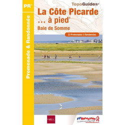 Carte randonnée P804 LA COTE PICARDE A PIED