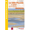 Carte randonnée P804 LA COTE PICARDE A PIED