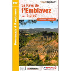 Carte randonnée PAYS DE L'EMBLAVEZ P433