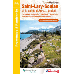 Carte randonnée SAINT-LARY-SOULAN ET LA VALLEE