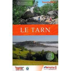 Carte randonnée SENTIERS PATRIMOINE TARN SP02