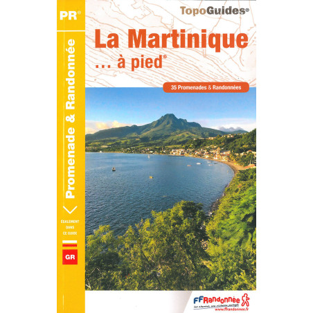 Carte randonnée SLNA LA MARTINIQUE À PIED D972