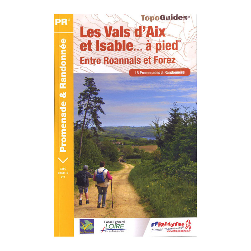 Carte randonnée VAL D'AIX ET D'ISABLE A PIED P424 Carte randonnée VAL D'AIX ET D'ISABLE A PIED P424