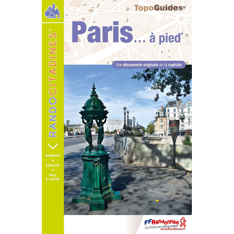 Carte randonnée GRP PARIS A PIED RANDOCITADINES VI75 Carte randonnée GRP PARIS A PIED RANDOCITADINES VI75