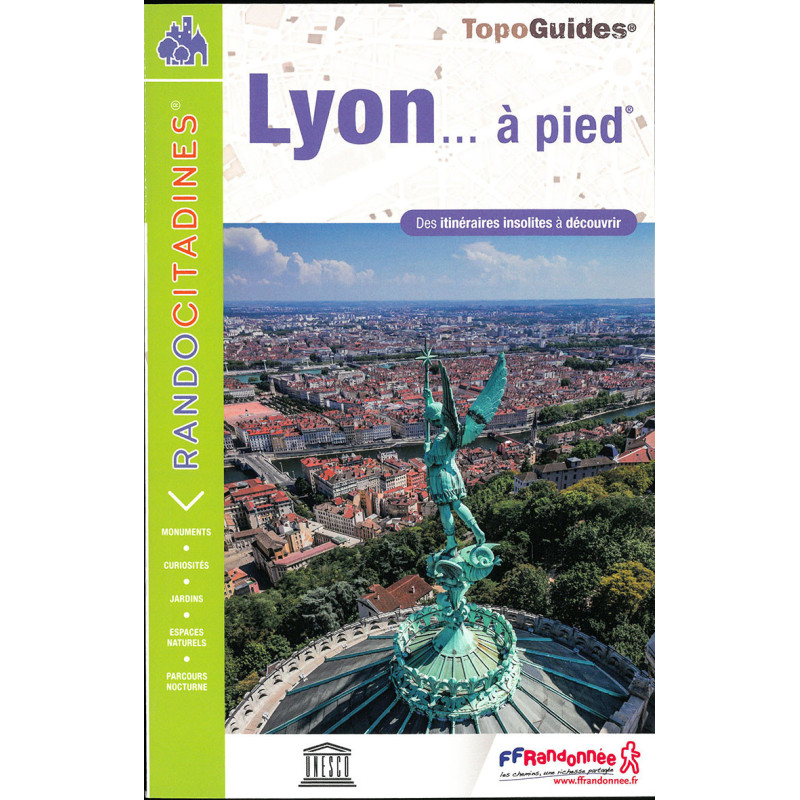 Carte randonnée LYON A PIED VI08 Carte randonnée LYON A PIED VI08