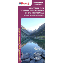 Carte randonnée GR10 AU COEUR DES MASSIFS DE GAVARNIE ET DU VIGNEMALE T651