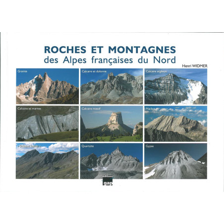 Carte randonnée ROCHES ET MONTAGNES DES ALPES FRANCAISES DU NORD