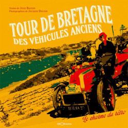Carte randonnée TOUR DE BRETAGNE DES VEHICULES ANCIENS LE CHARME DU RETRO