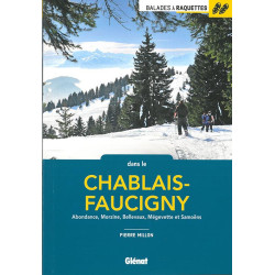 Carte randonnée 30 BAL. RAQUETTES CHABLAIS-FAUCIGNY ABONDANCE, MORZINE, BELLVA....