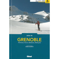 Carte randonnée 52 BALADES SKIS AUTOUR DE GRENOBLE CHARTREUSE VERCORS BELLEDONNE