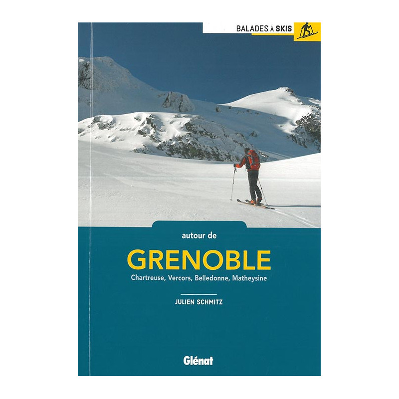 Carte randonnée 52 BALADES SKIS AUTOUR DE GRENOBLE CHARTREUSE VERCORS BELLEDONNE