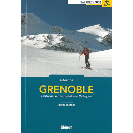 Carte randonnée 52 BALADES SKIS AUTOUR DE GRENOBLE CHARTREUSE VERCORS BELLEDONNE