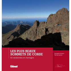 Carte randonnée LES PLUS BEAUX SOMMETS DE CORSE