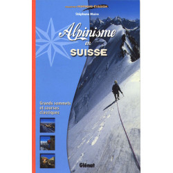 Carte randonnée ALPINISME EN SUISSE GRANDS SOMMETS ET COURSES CLAS
