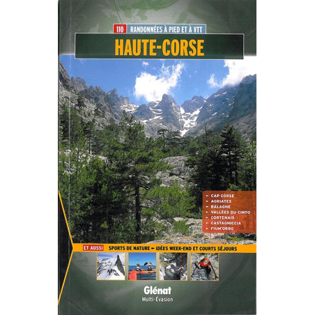 Livre HAUTE CORSE : CAP CORSE DESERT DES AGRIATES BALAGNE
