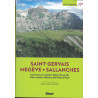 Carte randonnée AUTOUR DE ST GERVAIS MEGEVE SALLANCHES