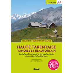 Carte randonnée HAUTE-TARENTAISE ENTRE VANOISE ET BEAUFORTAIN