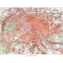 Plan de Paris 1887 - IGN