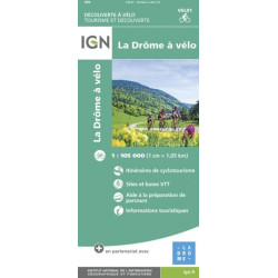 Carte - LA DROME A VELO
