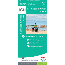Carte - COTES D ARMOR A VELO