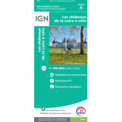 Carte - LES CHATEAUX DE LA LOIRE A VELO