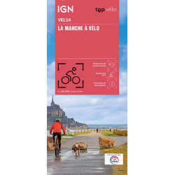 Carte - LA MANCHE A VELO