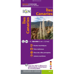 Carte randonnée CANARIES