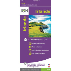 Carte randonnée IRLANDE