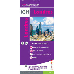Carte randonnée LONDRES