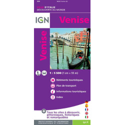 Carte randonnée VENISE