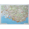 Carte relief 60202 PROVENCE 80 CM X 113 CM