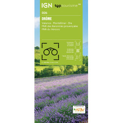 Carte randonnée TOP100D26 - DROME