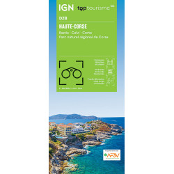 Carte randonnée TOP100D2B - HAUTE CORSE
