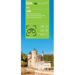 Carte randonnée TOP100D42 - LOIRE