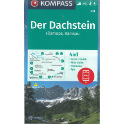 Carte randonnée 031 DER DACHSTEIN RAMSAU FILZMOOS