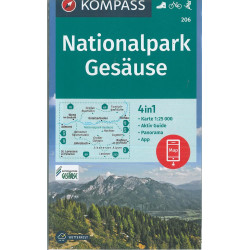 Carte randonnée 206 NATIONALPARK GESAUSE