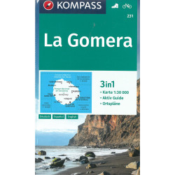 Carte randonnée 231 LA GOMERA