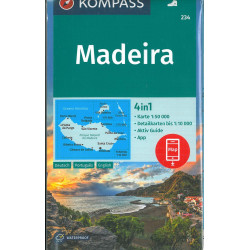 Carte randonnée 234 MADEIRA