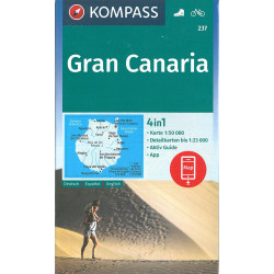 Carte randonnée 237 GRAN CANARIA