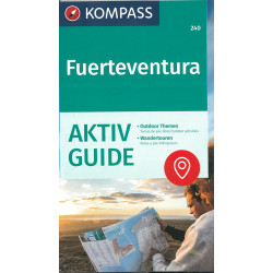 Carte randonnée 240 FUERTEVENTURA