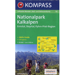 Carte randonnée 70 NATIONALPARK KALKALPEN
