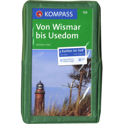 Carte randonnée 739 VON WISMAR BIS USEDOM