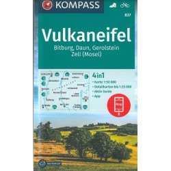 Carte randonnée 837 VULKANEIFEL