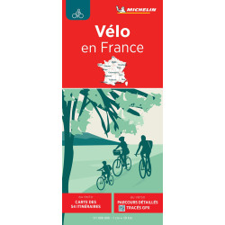 Carte routière michelin et tourisme - 767 FRANCE ITINERAIRES A VELO